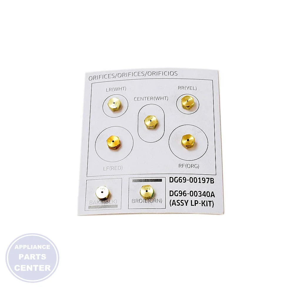 SAMSUNG ASSEMBLY LP CONVERSION KIT DG96-00340A - Main view showing high-pressure compatibility for specific models