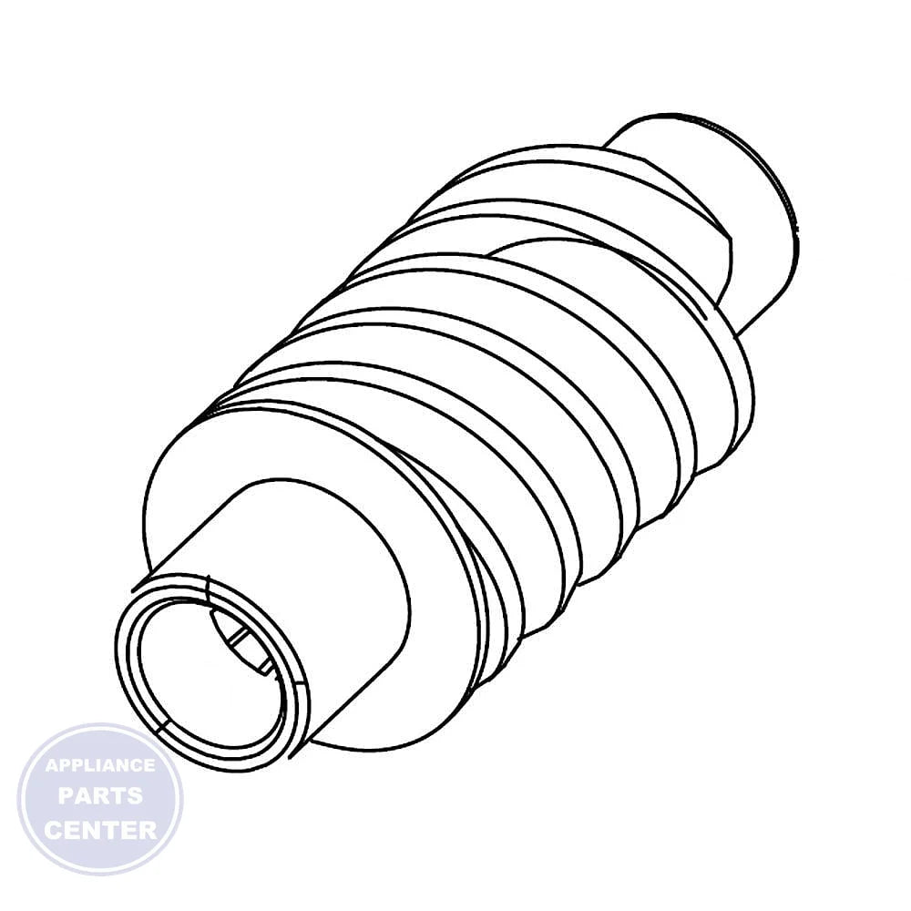 Samsung SAMSUNG GEAR WORM ASSEMBLY DD66-00052A - Main view showing smooth gear operation for Samsung XYZ and ABC models