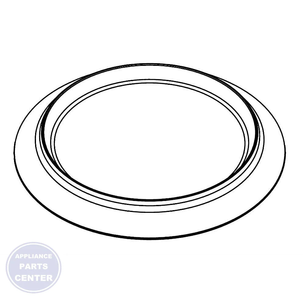 Samsung Microwave Tray DE63-00846A - Main view showing smooth rotation for Samsung ME21K7010DS/AA CER model