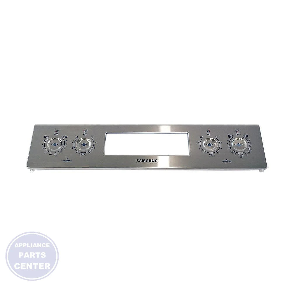 Samsung RANGE COOKTOP ASSEMBLY OVEN CONTROL PANEL DG94-01115B - Main view showing touchpad control for Samsung models