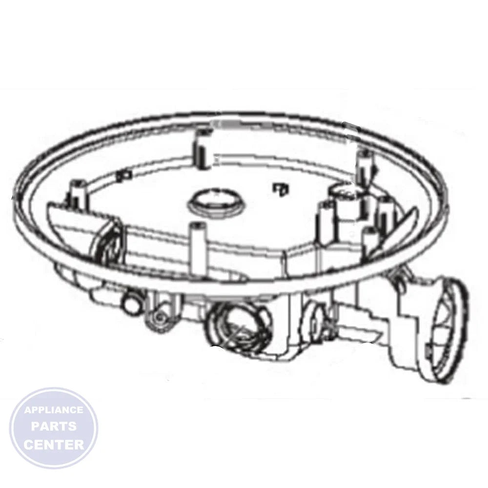 Samsung Service Case Sump DD81-01493A - Main view showing efficient water circulation for Samsung SMG appliances