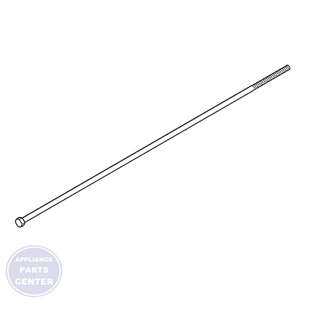 SPEED QUEEN 5/16" X 31" T 77 3 RIB ROD - Main view showing heavy load capacity for SPQ Dryer