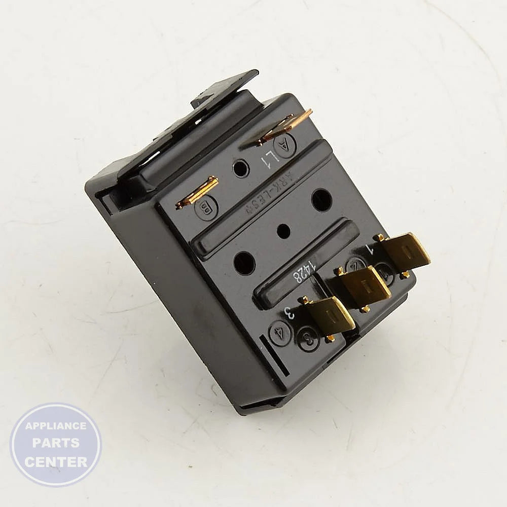 SPEED QUEEN 6 POSITION CYCLE SWITCH 801240 - Main view showing 6 precise positions for SPQ Washing Machine