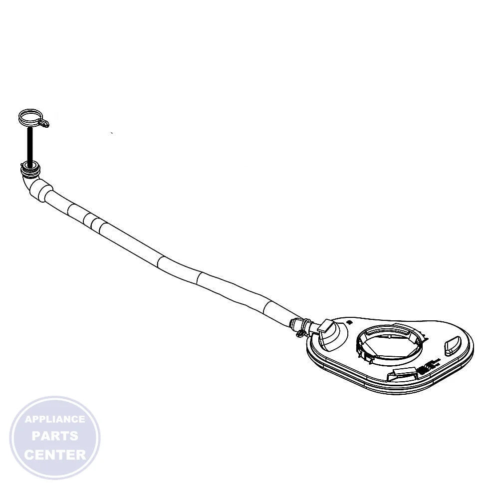 Whirlpool Dispenser Assembly W11290644 - Main view showing smooth dispensing for specific models
