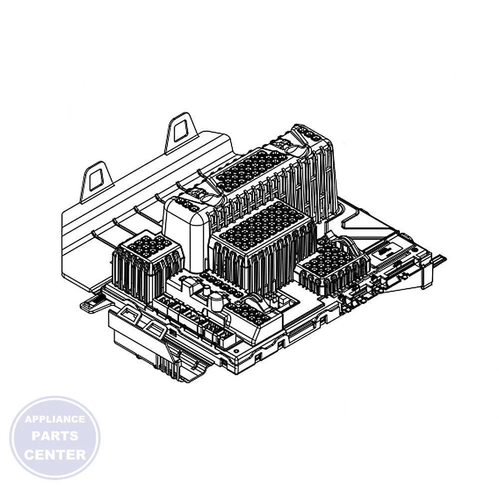 Whirlpool WHIRLPOOL ELECTRONIC CONTROL BOARD W11201292 - Main view showing precise functionality for various models