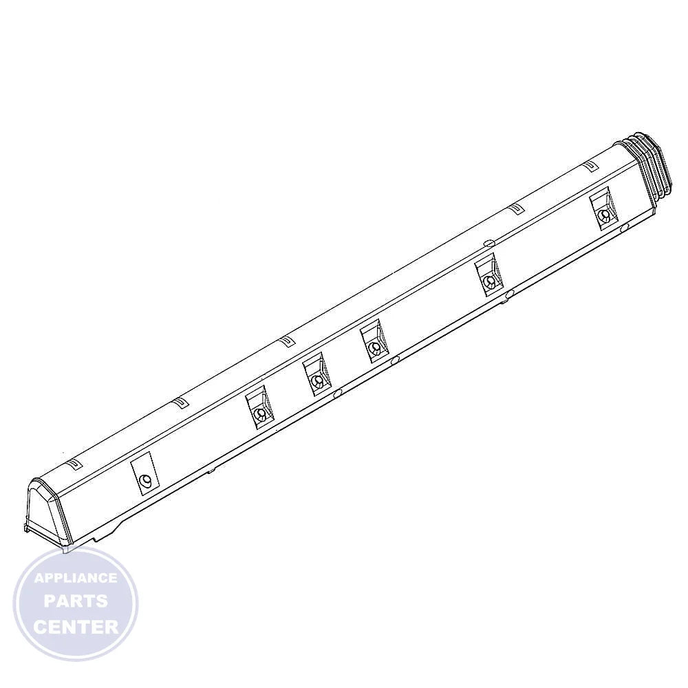 Whirlpool FEED TUBE ASSEMBLY W11175552 - Main view showing water flow enhancement for Whirlpool models