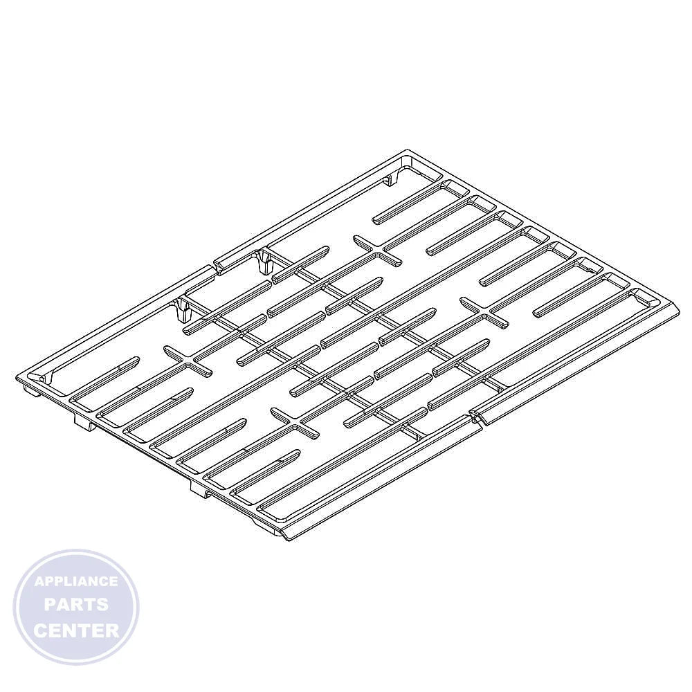 Whirlpool WHIRLPOOL GRATE KIT W11175178 - Main view showing durable grate for specific models