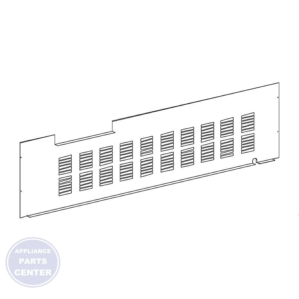 Whirlpool WHIRLPOOL REFRIGERATOR BACK COVER W11255346 - Main view showing airflow optimization for specific models
