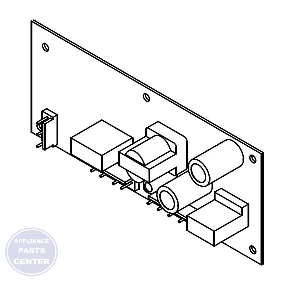 WHIRLPOOL REFRIGERATOR CONTROL BOX W11241069 - Main view showing energy-efficient design for WHIRLPOOL models