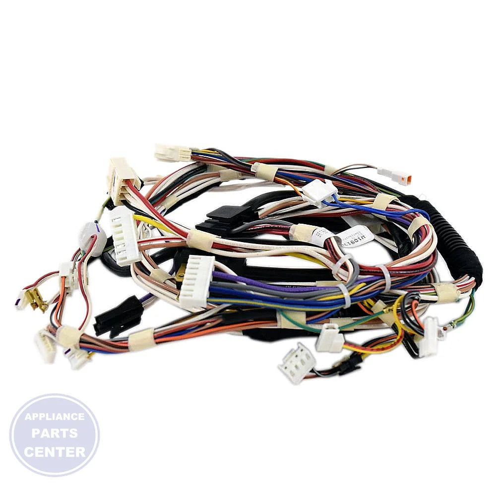 WHIRLPOOL REFRIGERATOR HARNESS W11123917 - Main view showing electrical connections for WPL refrigerator models