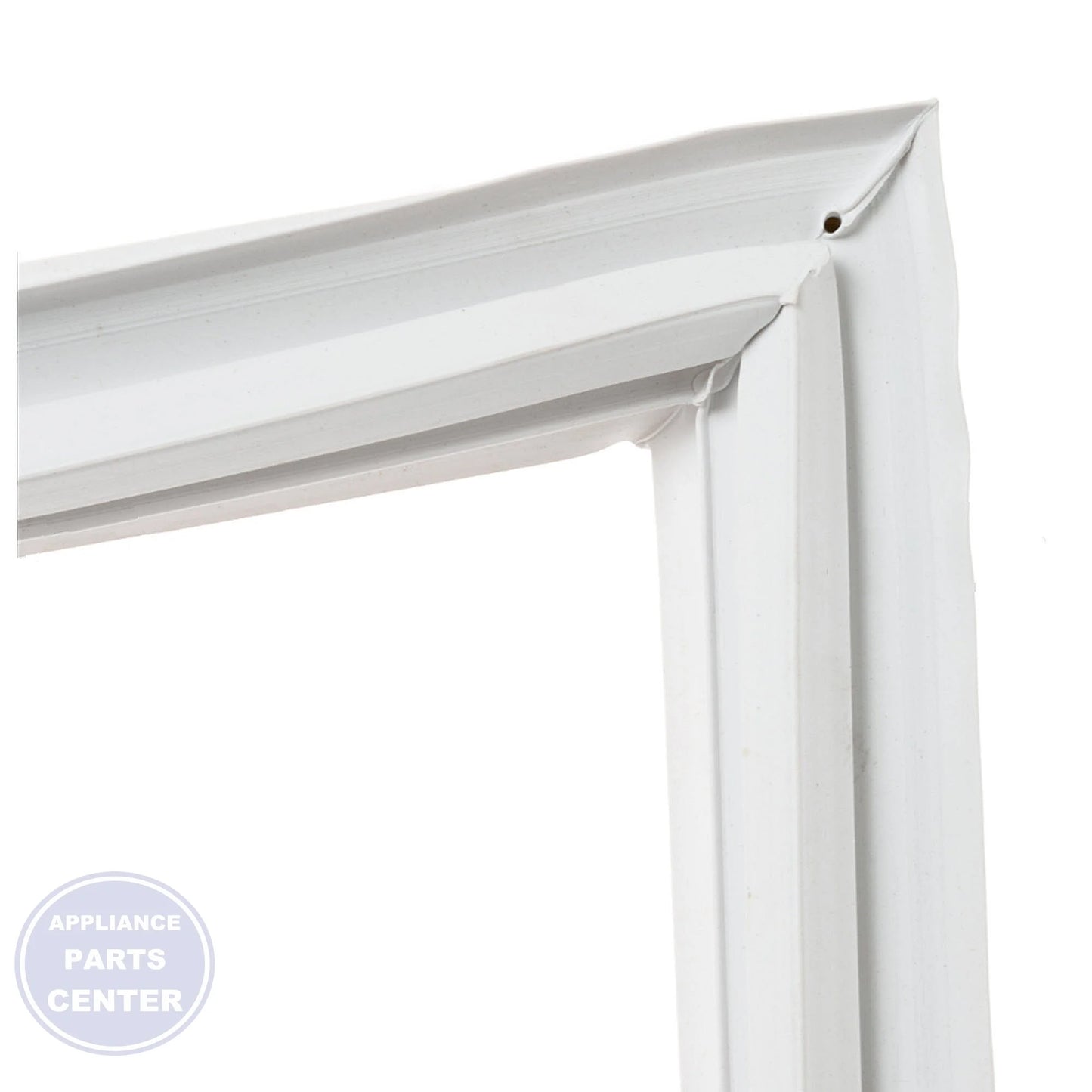 WHITE FREEZER DOOR GASKET 19 - Detailed view of durable construction