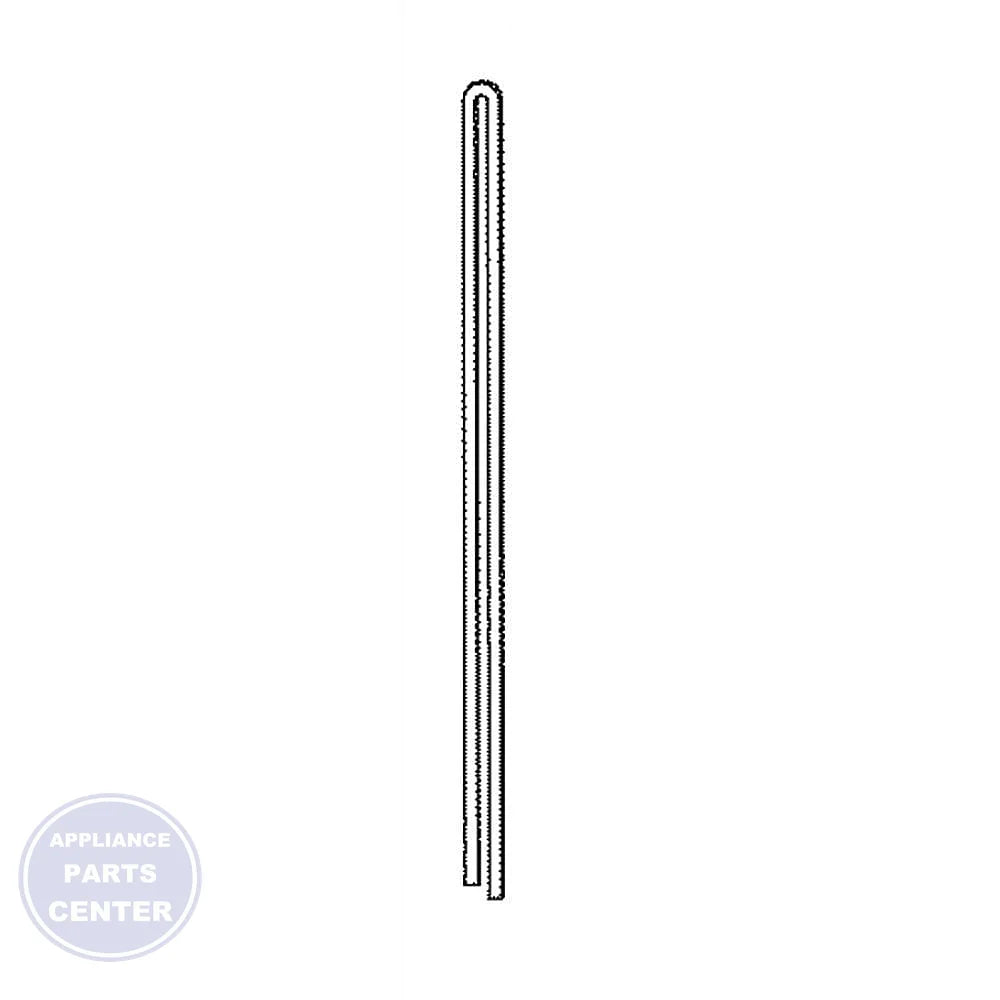 GEH WINDOW SASH SEAL WJ43X10080 - Main view showing secure fit for GEH AC-1000