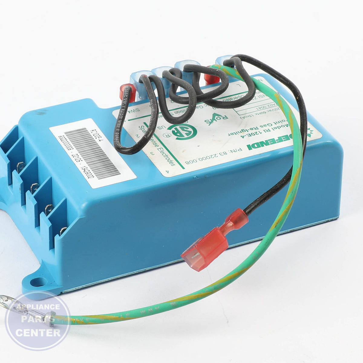 VIK 000511-000 NON-RE-IGNITION SPARK MODULE - Installation in VIK models showing key mounting points