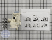 BOSCH WASHER DRAIN PUMP 00145753 - Main view showing efficient drainage for BOSCH washing machines