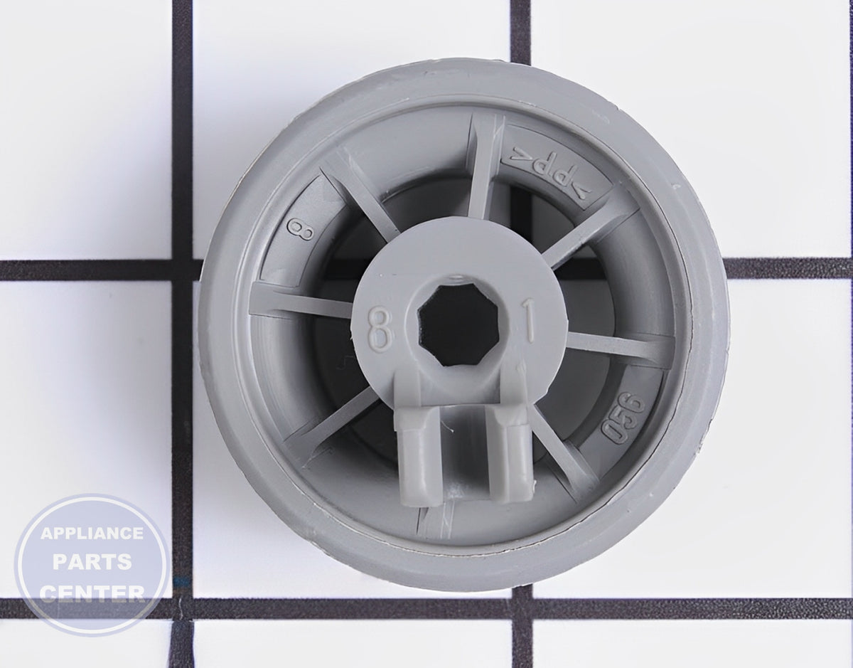 BOSCH DISHWASHER WHEEL 00165314 - Detailed view of high-quality materials