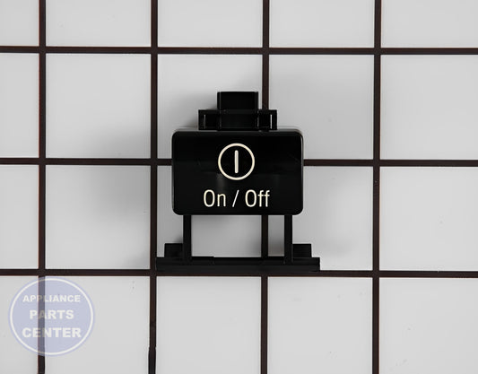 BOSCH DISHWASHER PUSH BUTTON CAP 00184590 - Main view showing knob & button functions for BOSCH models