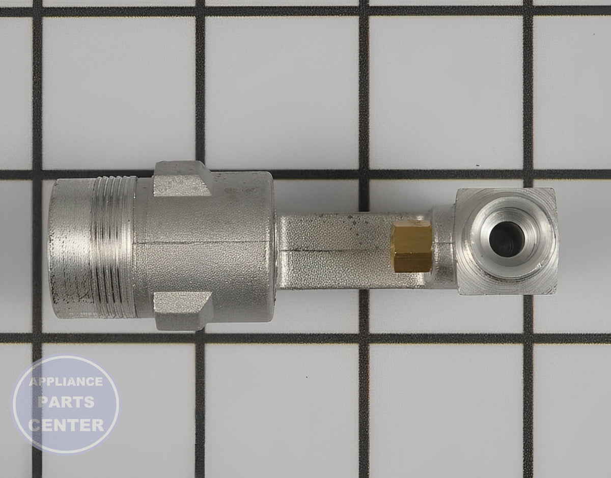 BOSCH OVEN HOLDER 00188976 - Detailed view of gas burner & control valve support