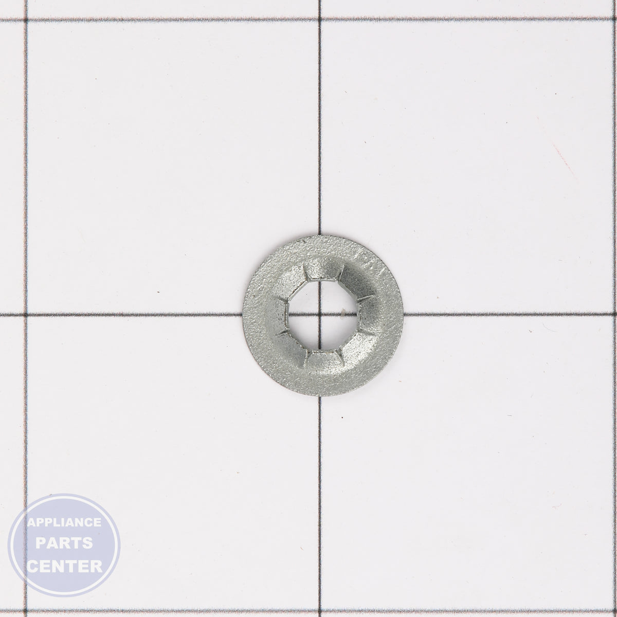 RETAINING WASHER 00188980 - Side view with precise measurements