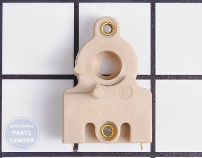 BOSCH OVEN SWITCH 00189008 - Detailed view of precise technical details