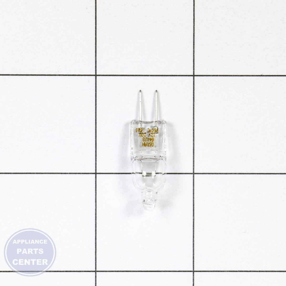 BSH HALOGEN LAMP 00189351 - Main view showing bright illumination for various models