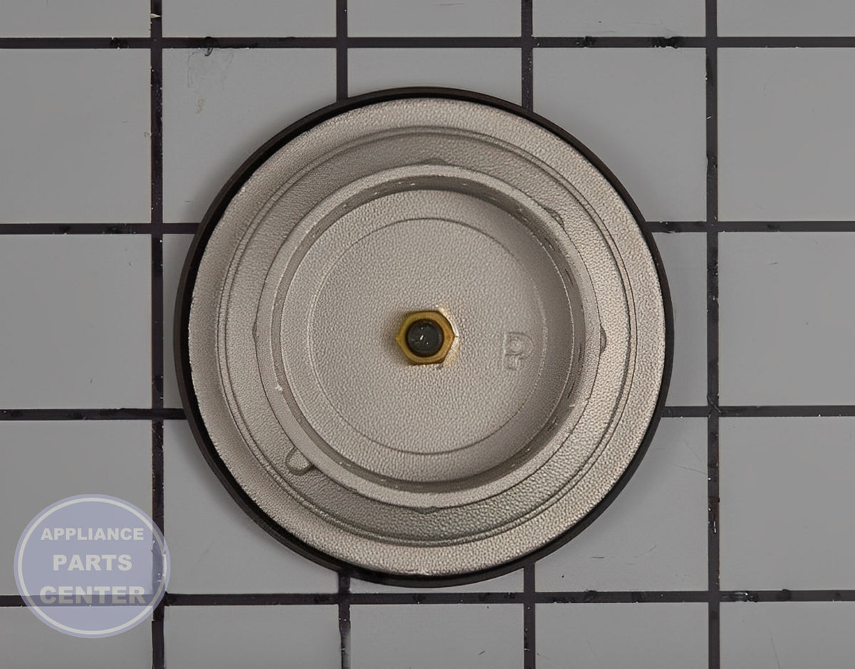 BURNER CAP 00189766 - Detailed view of efficient gas control