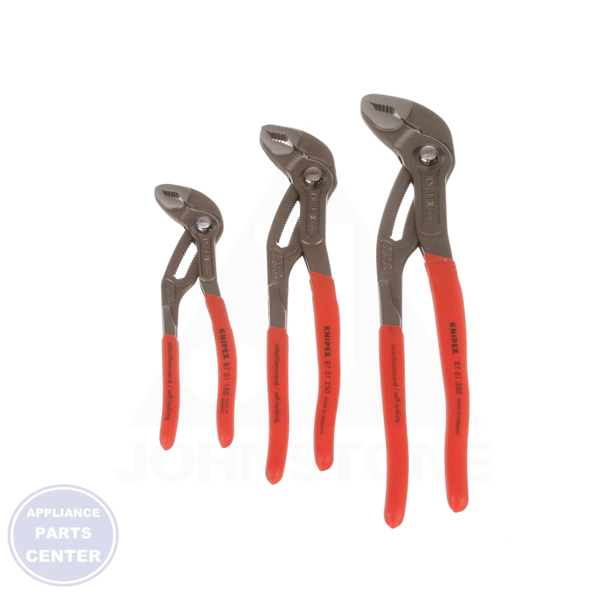 Cobra Pliers Set 002006US1 - Detailed view of adjustable features