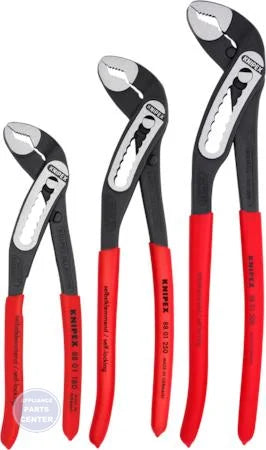 Alligator® 3-Piece Pliers Set 002007US1 - Main view showing self-gripping feature for specific models