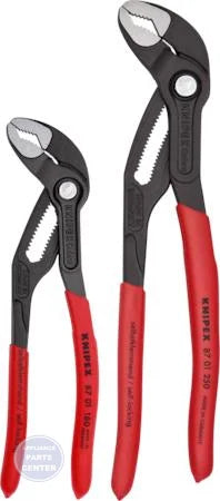 Cobra® 2-Piece Pliers Set 003120V01 - Main view showing self-gripping feature for various models