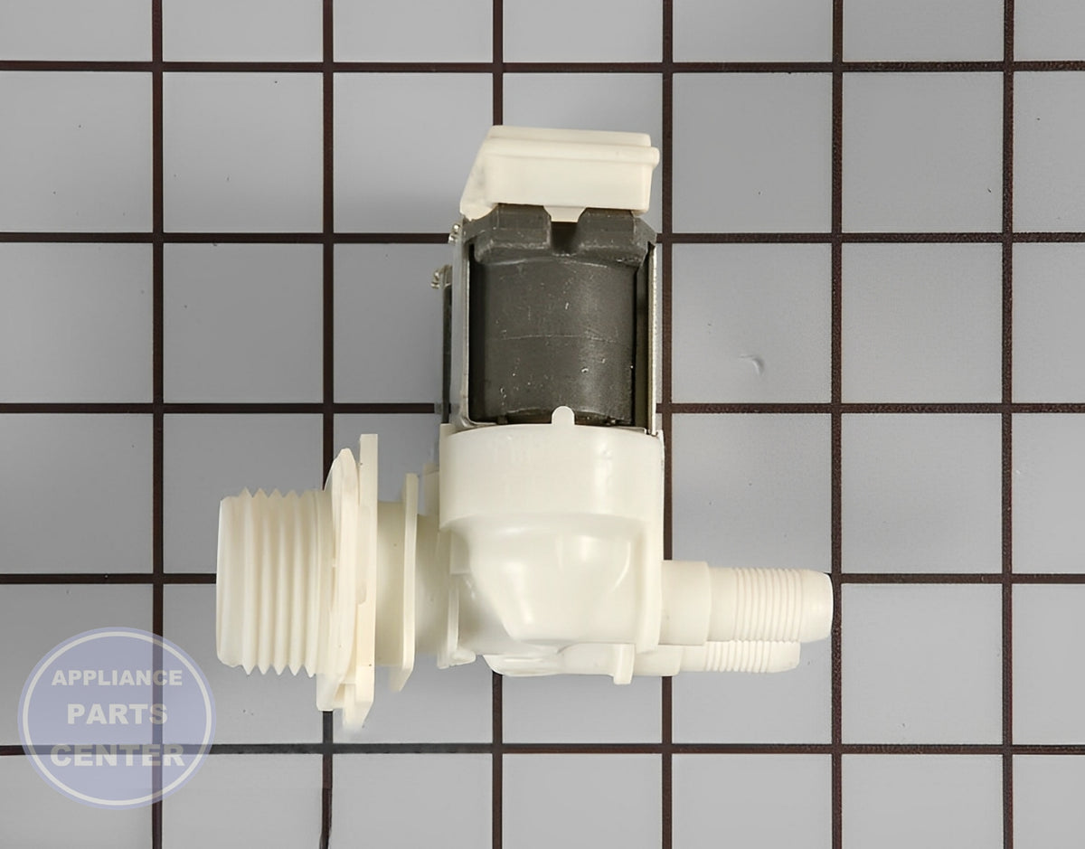 BOSCH WASHER MAGNET VALVE 00422244 - Detailed view of valve & float assembly