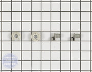 BOSCH DISHWASHER ROLLER SET 00424717 - Main view showing smooth operation for BOSCH 00028021