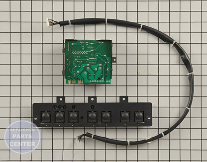 BOSCH OVEN CONTROL UNIT 00427159 - Main view showing Circuit Board & Timer for BOS Range Vent Hood models