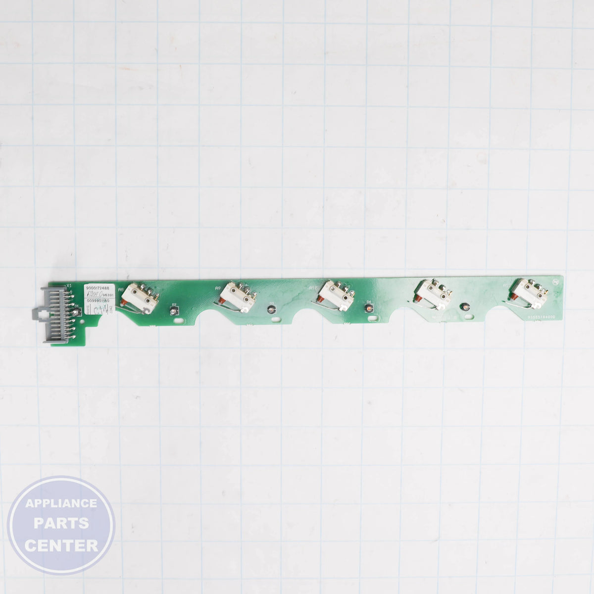 BSH PC BOARD 00437685 - Installation in BSH model showing mounting points