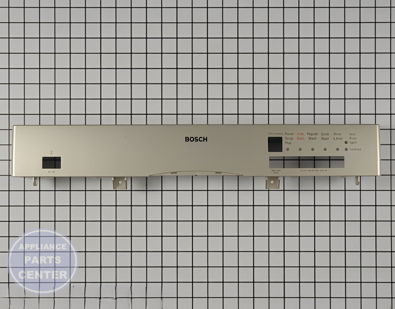 BOSCH DISHWASHER FACIA PANEL 00444918 - Main view showing sleek design for BOS models