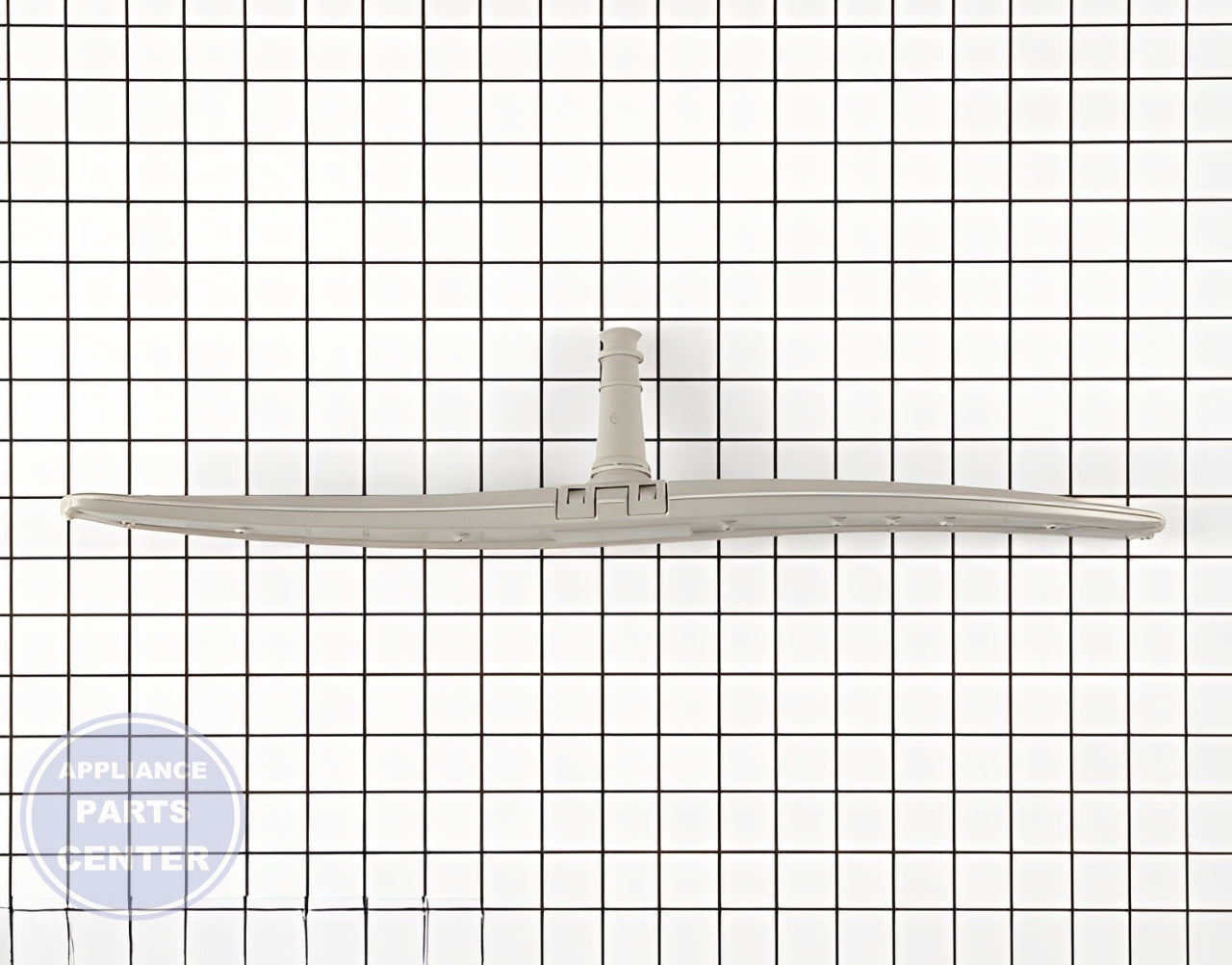 BOSCH DISHWASHER SPRAY ARM 00448806 - Detailed view of steel construction