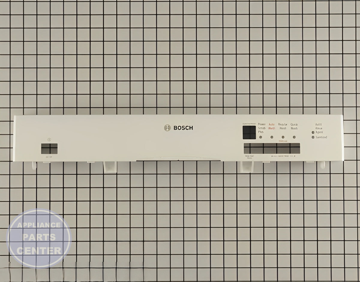 BOSCH DISHWASHER FACIA PANEL 00478807 - Main view showing sleek design for BOSCH models