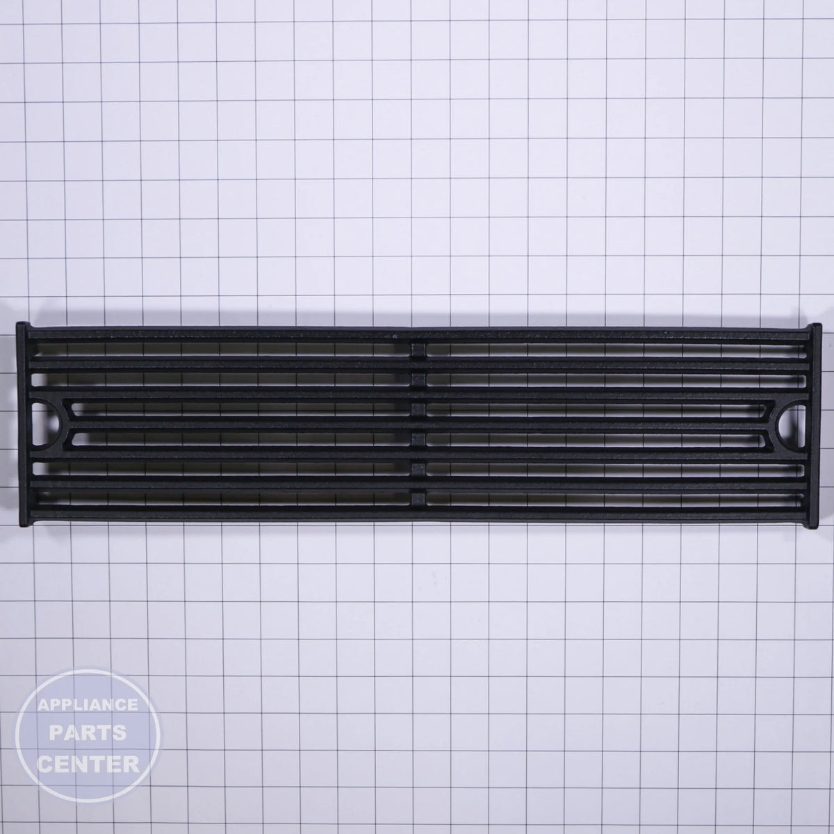 GRILLE 00487155 - Side view with precise measurements