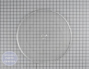 Thermador Glass Tray 00487763 - Main view showing even rotation for Thermador, Bosch, and Gaggenau models