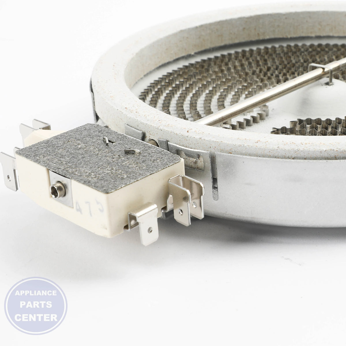 HILIGHT HOTPLATE 00491295 - Detailed view of efficient heating details