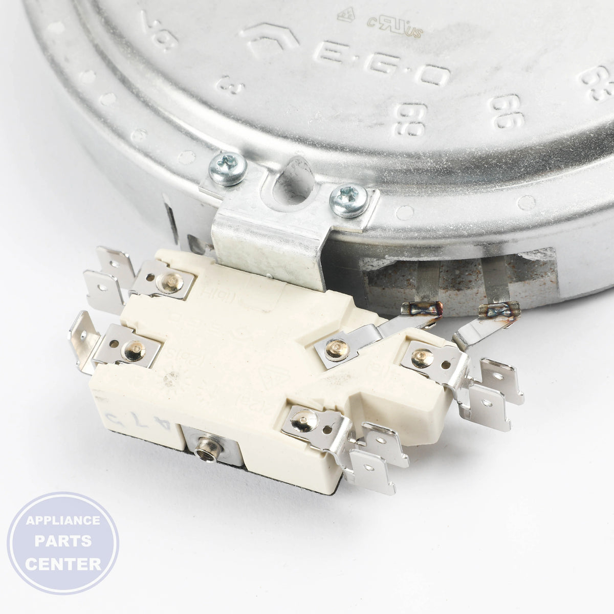 HILIGHT HOTPLATE 00491295 - Side view with temperature specifications