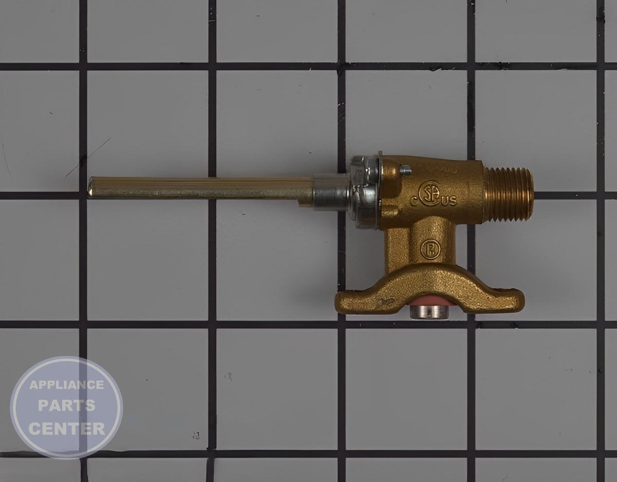 Surface Burner Valve 00492444 - Detailed view of precise gas flow control mechanism