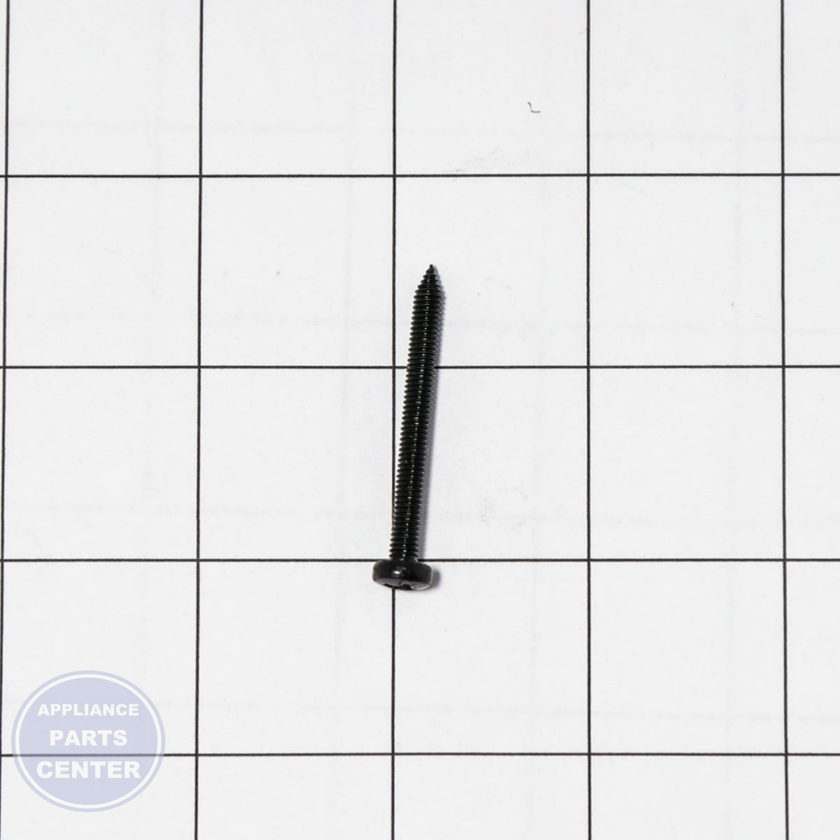 SCREW 00603934 - Side view with precise measurements