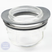 BSH GLASS LIGHT COVER 00608656 - Main view showing the light diffusing feature for BSH 608656