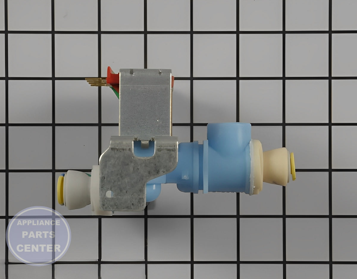 Water Inlet Valve 00609284 - Detailed view of valve & float assembly
