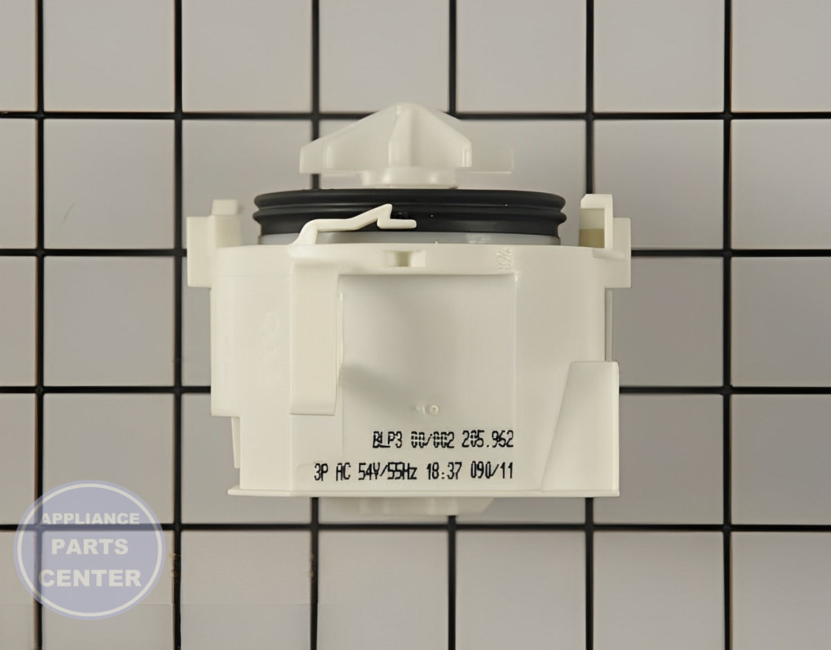 BOSCH DISHWASHER DRAIN PUMP 00611332 - Main view showing drainage capacity for BOSCH XYZ model