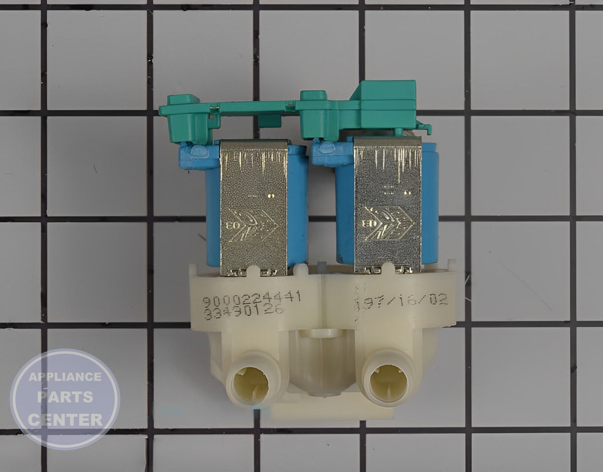 BOSCH WASHER MAGNET VALVE 00611703 - Installation in specific model showing key mounting points