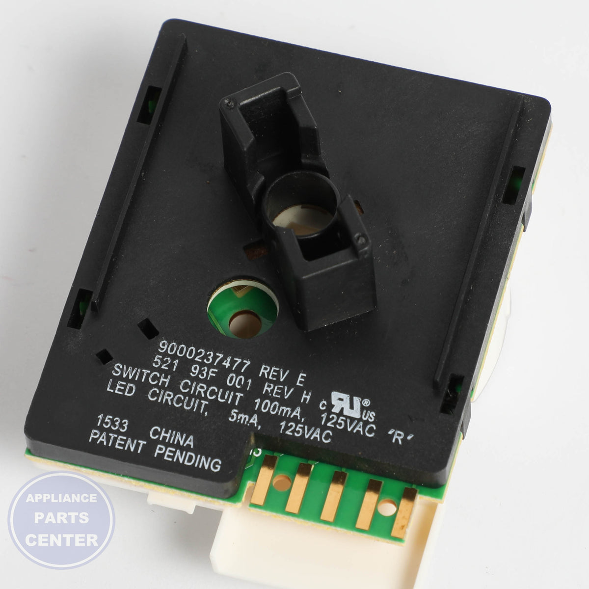 BSH CONTROL UNIT 00611952 - Installation in model 611952 showing key mounting points