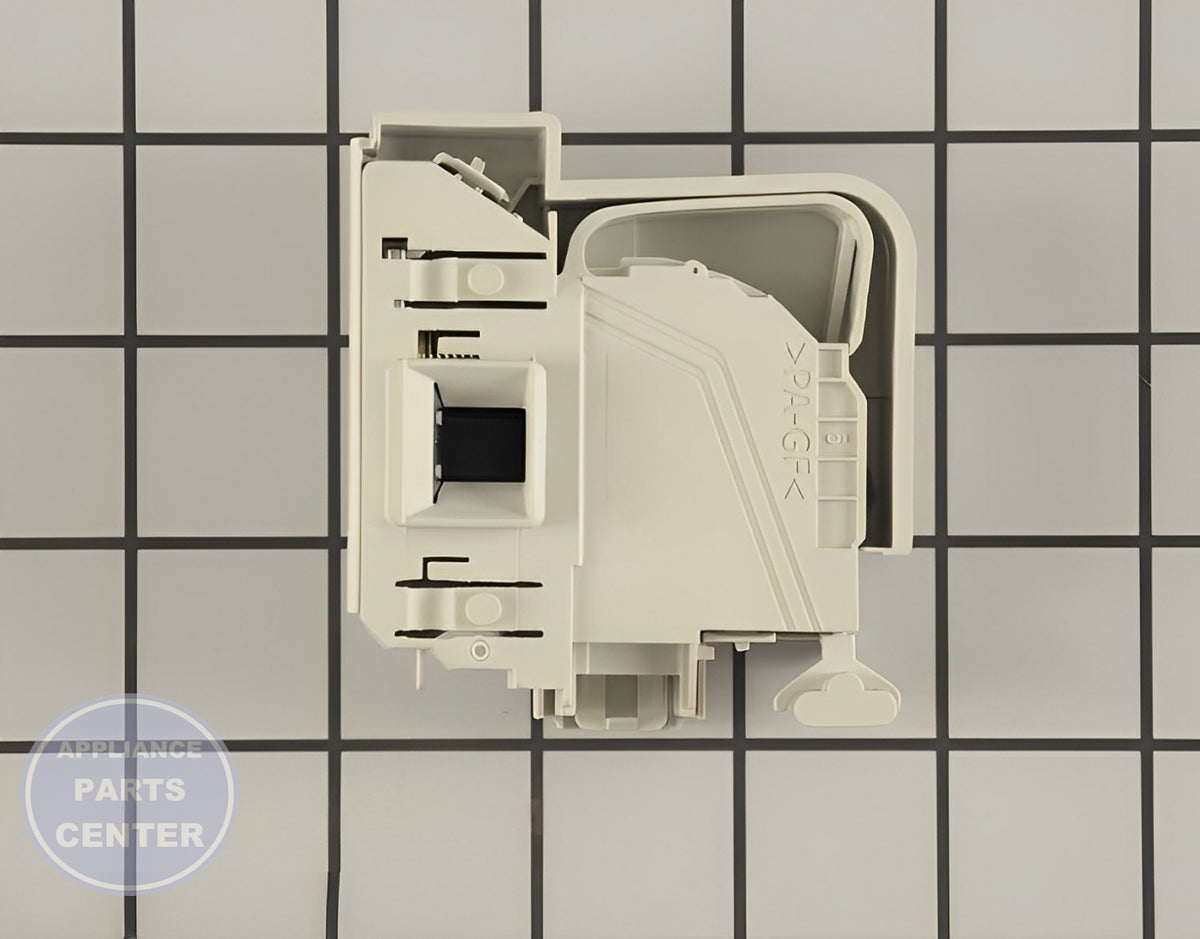 BOSCH WASHER ELECTRIC LOCK 00612148 - Detailed view of durable latch mechanism