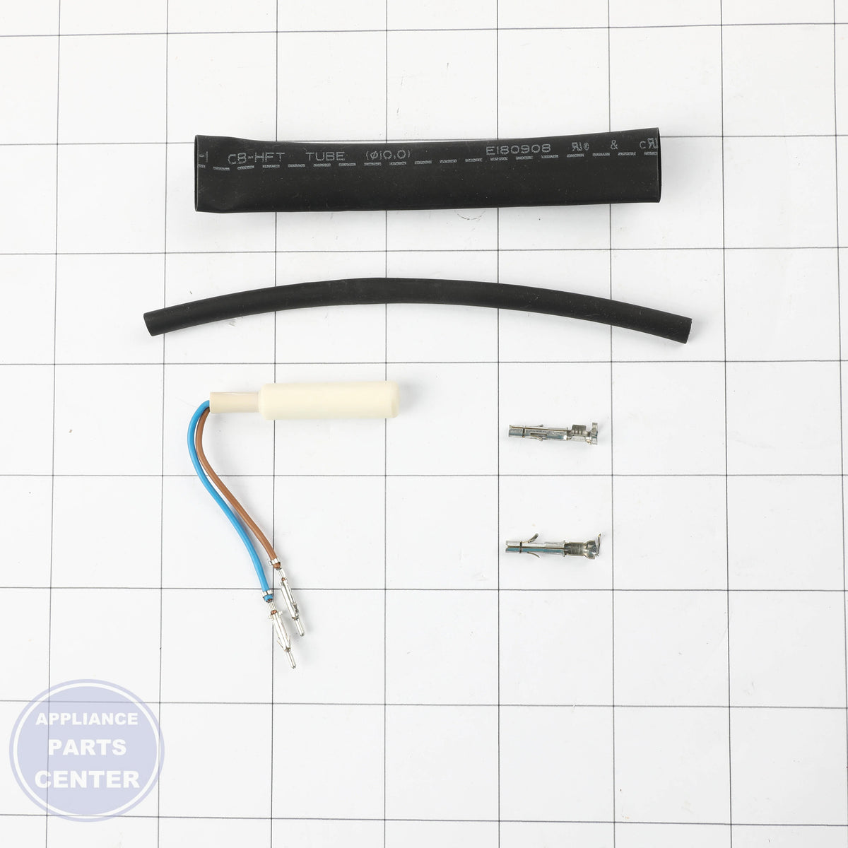 CHAMBER TEMPERATURE SENSOR 00612819 - Detailed view showing sensor & thermistor details