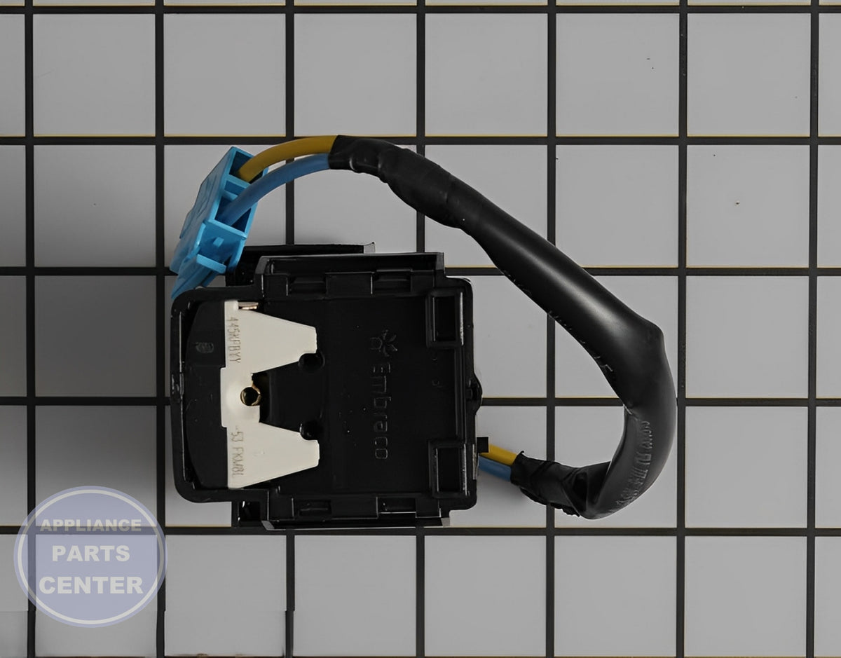 BOSCH REFRIGERATOR STARTING DEVICE 00613863 - Side view with sealed system specs