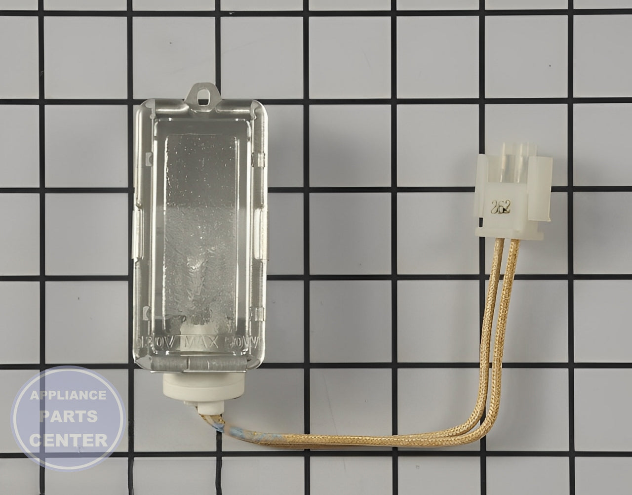 BOSCH OVEN LAMP 00617184 - Main view showing bright illumination for BOSCH models
